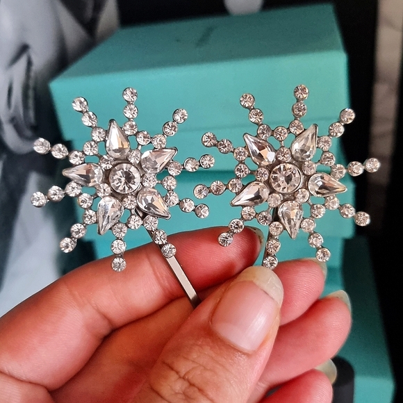 Alannah Hill Accessories - SOLD 2 X Alannah Hill Diamante Bobby Pins